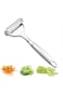 Stainless Steel Vegetable Peeler and Grater, Multifunctional Kitchen Tool for Potato and Cabbage