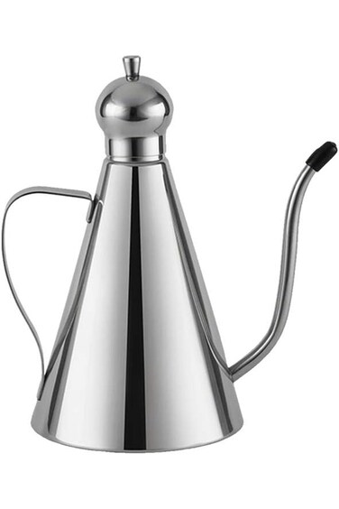 علبة تخزين زيت الزيتون من LVOERTUIG، زجاجة زيت من الفولاذ المقاوم للصدأ، موزع زيت الزيتون، علبة زيت الزيتون