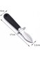 HRASY 2 Piece Oyster Peeling Knife Oyster Knife Shucker Set Shellfish Seafood Opener Kit Tools - C