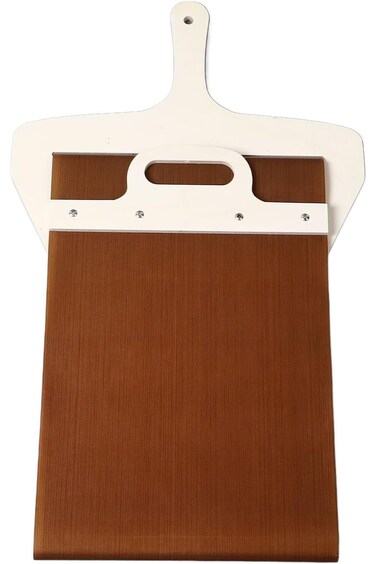 مقشرة بيتزا منزلقة من جيرني، مجداف بيتزا خشبي بمقبض، مجرفة بيتزا منزلقة، لوح بيتزا