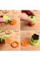 Vegetable Cutter Shapes Set (9 Piece) - Mini Cookie Cutters, Vegetable Shape Cutters for Kids, Bent
