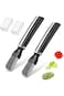 2PCS Onion Shredder - Multifunction Stainless Steel Vegetable Cutter, Stainless Steel Scallion Slic