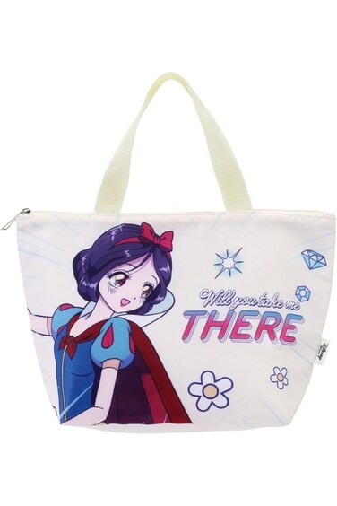 حقيبة غداء مجموعة أميرات ديزني مانجا (أصفر باهت، سنو وايت)