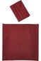 Hotel Linen Klub Princess 100% Cotton Dobby Jacquard Table Cloth Napkins- 50x50cm - Maroon 4pc set