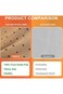 X spring Perforated Air Fryer Paper, 100PCS Square Non-stick Air Fryer Parchment Paper Liners for B