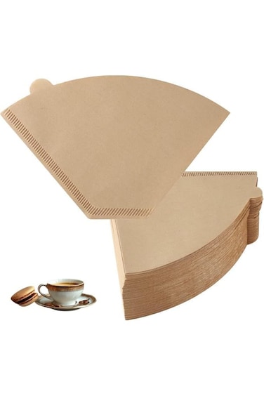 Bukela Disposable Coffee Filter Paper Filters for Coffee Machines and Drip and Pour Over Coffee Mak