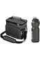 Lunch Bag with Sport water bottle, Tote Bag, Leakproof Insulated Large Cooler Box for Adult,Men,Wom