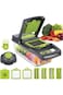 Intrbleu 12 in 1 Mandoline Slicer, Heavy Duty Potato /Onion/ Food/ Veggie Chopper with Vegetable Pe