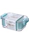 Felli Duo Fresh7 Pro Refridgerator Stackable Container Clear And Aqua Blue 680Ml Nvbg07A-058F0 Clea