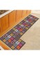 Kitchen Rugs 2 Piece Set, Anti-Fatigue Waterproof Non-Slip Colorful Kitchen Mat and Absorbent Runne