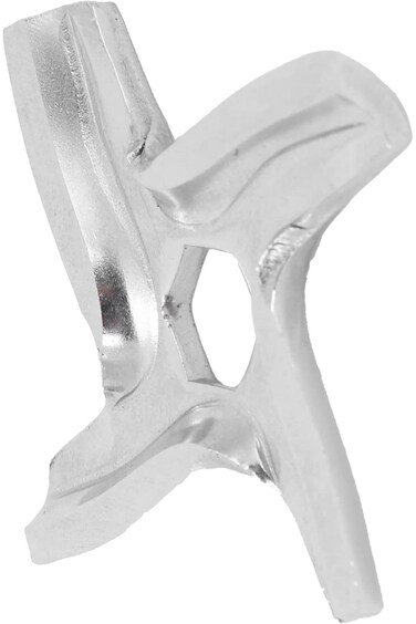 Blade, Stainless Steel Meat Grinder Blade Replacement, Easy to Install and Disassemble for All Kitc