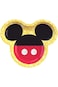 amscan Mickey Mouse Shaped Paper Plates - 9 Inches X 7.625 Inches   Multicolor   Pack Of 8