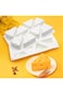 AFINSEA Cheese Silicone Baking Mold for Mousse Cake, 3D Silicone Mold for Baking Cakes, French Dess