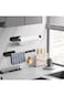 Toriseek Paper Towel Holder Under Cabinet Wall Mount for Kitchen Paper Towel, Self-Adhesive Paper T