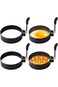 Egg Rings, Omelette Ring for Griddle, Stainless Steel 3 Inch Griddle Omelet Rings, Non-Stick Pancak