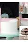 MOTIM Adjustable Cake Scraper Pink 23.5x2cm