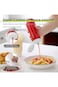 Tazweeq Condiment Squeeze Bottles, for Ketchup, Hot Sauce, Liquids Oil, with Caps, for Condensed Mi