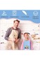 Kids Art Aprons, 2 Pieces Waterproof Long Sleeve Children Painting Apron, for Children Ages 5-12 Ki