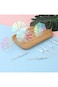 SYOSI 50 Cocktail Umbrellas 3.1 Inch Paper Drink Picks Parasol for Summer Parties Rainbow Lemon Cup