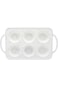CC-Bin Shihon Ben 6-Cavity Silicone Cake Mold   Silicone Baking Mold for Cake, Corn Bread, Brownie,