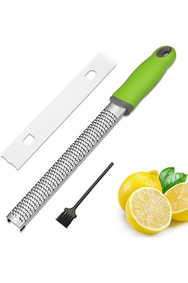 مبشرة ليمون وجبن من إرويسيت، مبشرة خضراوات متينة من الفولاذ المقاوم للصدأ لجبن البارميزان، سي