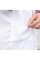 KASTWAVE White Waist Apron Half Apron Kitchen Half Waist Apron Ruffle Chef Work Bib Maid Apron Dres