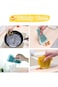 ELECDON 3 Pcs Silicone Vegetable &amp; Fruit Cleaning Brushes Set - Flexible Scrubber for Potatoes, Car