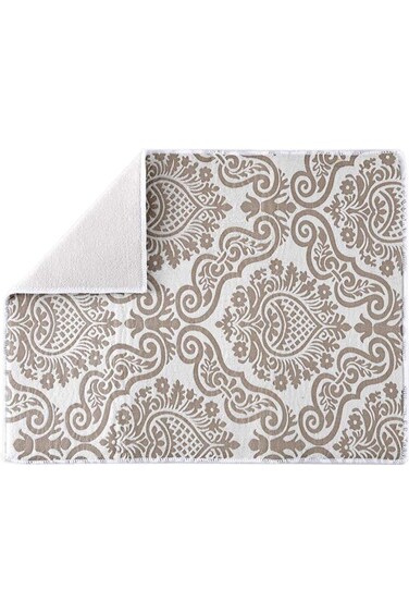 HiDear Ultra Absorbent Microfiber Dish Drying Mat (Light Brown, 50 x 37cm)