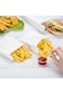 أكياس ورقية للوجبات الخفيفة من Restaurantware Bag Tek مقاس 4.3 بوصة × 1.5 بوصة × 6.3 بوصة، 100 كيس بطاطس مقلية للاستخدام مرة واحدة - G