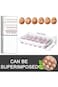 Paporich 2 Pack Covered Egg Holders For Refrigerator, Plastic Storage Container/Deviled Egg Tray Ca