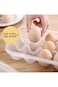 Paporich 2 Pack Covered Egg Holders For Refrigerator, Plastic Storage Container/Deviled Egg Tray Ca