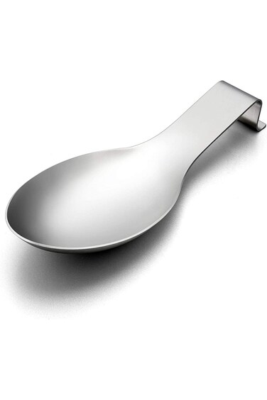 حامل ملاعق من الفولاذ المقاوم للصدأ، حامل مغرفة ملاعق، حامل ملاعق وملعقة من الفولاذ المقاوم للصدأ للمطبخ