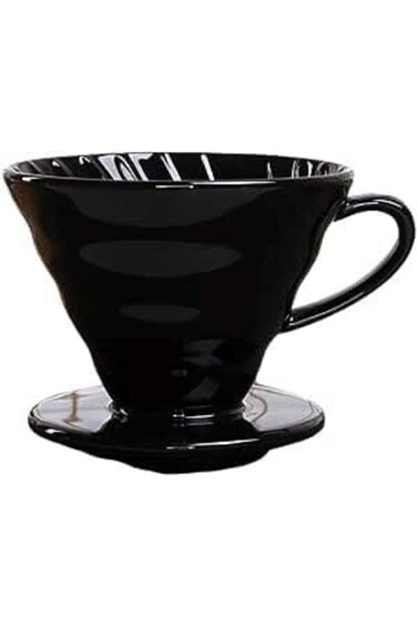 V60 Black 02 Specialty Coffee Filter and Drip Machine