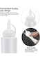 FUNI 2 Pcs 8oz Plastic Squeeze Condiment Bottles Sauce Bottles, 8oz Seasoning Dispensers 250ml Sque