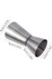Double Cocktail Jigger, Stainless Steel Double-Head Measuring Cup, Silver 15/30ml Cocktail Jigger,