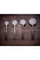 MIBRU Stainless Steel Measuring Spoons Set of 4 Tablespoon and Teaspoon for Cooking and General Kit