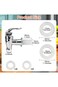 Tazweeq 4Pcs Drink Dispenser Spigot Replacement, Plastic Water Jug Spigot for Beverage Dispenser, O