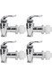 Tazweeq 4Pcs Drink Dispenser Spigot Replacement, Plastic Water Jug Spigot for Beverage Dispenser, O
