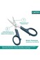 Godrej Cartini Stainless Steel Tip Cut Scissors, Size 11.50cm Colour Teal