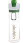 Aladdin Active Hydration Tracker Water Bottle 0.8L Green &ndash; One-Hand Push Button Leakproof Lid   Ref