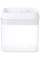 Home Concept Air Tight storage food storage container 1.4 L Clear/white