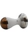 Professional Coffee Tamper, White Base with Copper Top (53 MM)