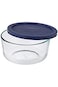 طبق تخزين الطعام الزجاجي الدائري من بايركس سيمبلي ستور بسعة 4 أكواب