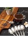 Royalford RF10067 6Pc Ss Tea Spoon - Mirror Polished  Ergonomic Handle   Stainless Steel Material