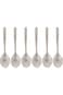 Royalford RF10067 6Pc Ss Tea Spoon - Mirror Polished  Ergonomic Handle   Stainless Steel Material
