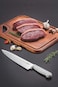 Tramontina Professional 6 Inches Meat Knife with Stainless Steel Blade and White Polypropylene Hand