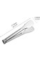 Tongs For Cooking, Stainless Steel Kitchen Tongs Frying Tongs Utensils
