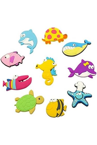 مغناطيسات ثلاجة للأطفال، مغناطيسات ثلاجة صغيرة للأطفال (حيوانات بحرية)