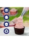 KALIONE 3pcs 1M 2D 2F Cake Piping Tips, Cake Decorating Supplies Piping Tips, Piping Nozzles Decora
