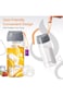 pyebe Sports Water Bottle, Plastic Fitness Cup w/Filter Scale, Leak-Proof, Juice Cup w/Portable Car